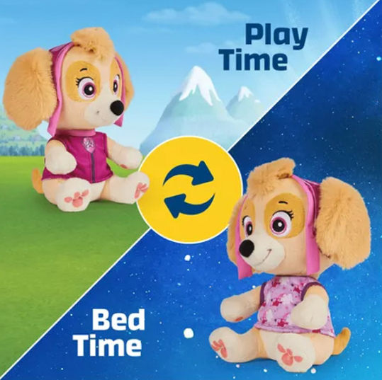 PELUCHE PAW PATROL SKYE BEDTIME 25 CMS.-5