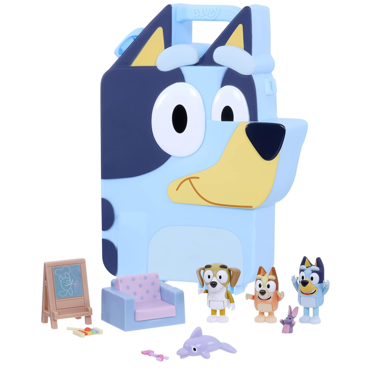 BLUEY MALETA DELUXE PARA JUGAR Y LLEVAR-2