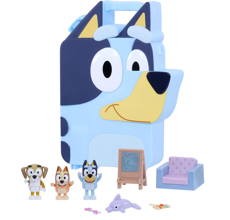 BLUEY MALETA DELUXE PARA JUGAR Y LLEVAR-3