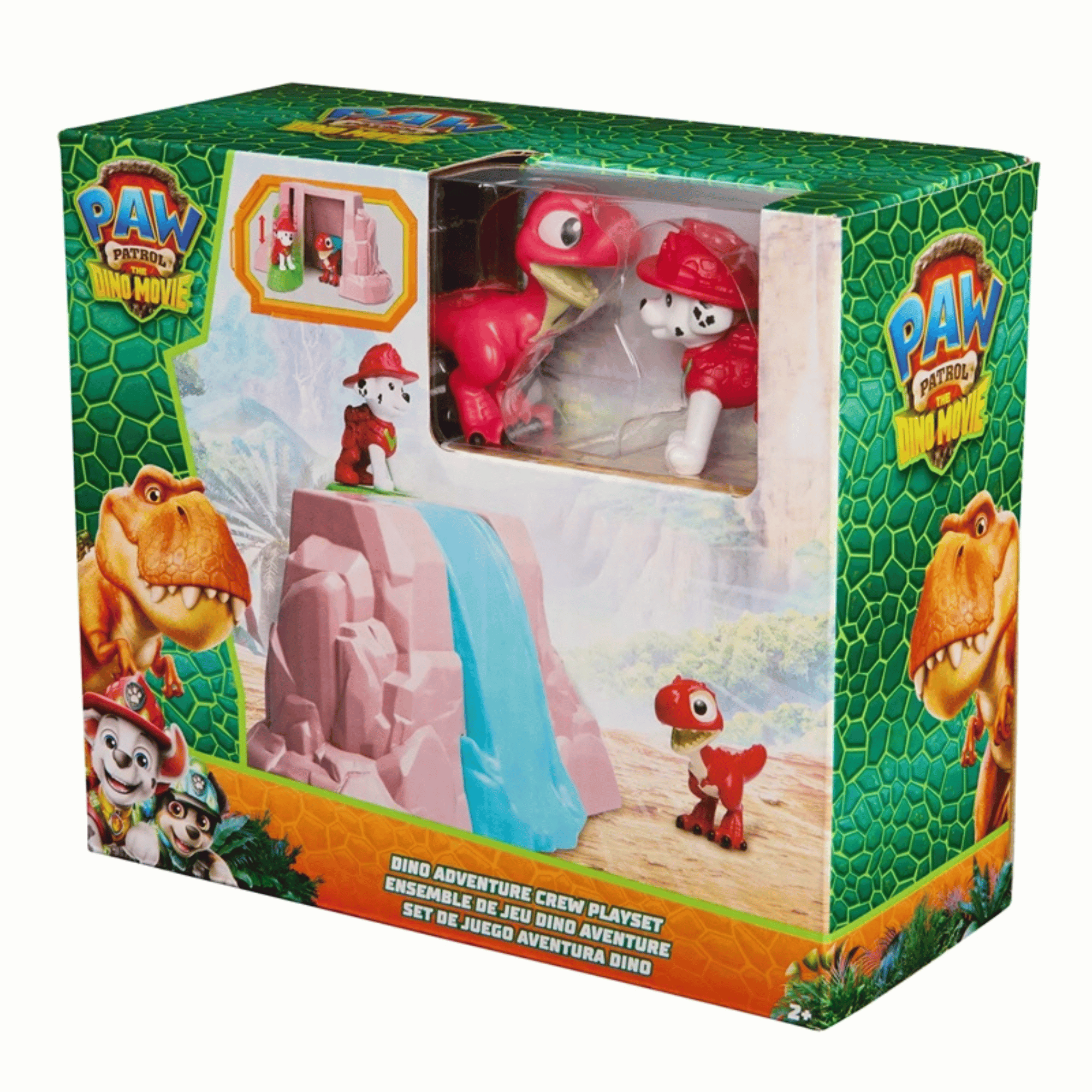 Paw Patrol Figuras De Juego Dino Marshall Y Rhubarb-2