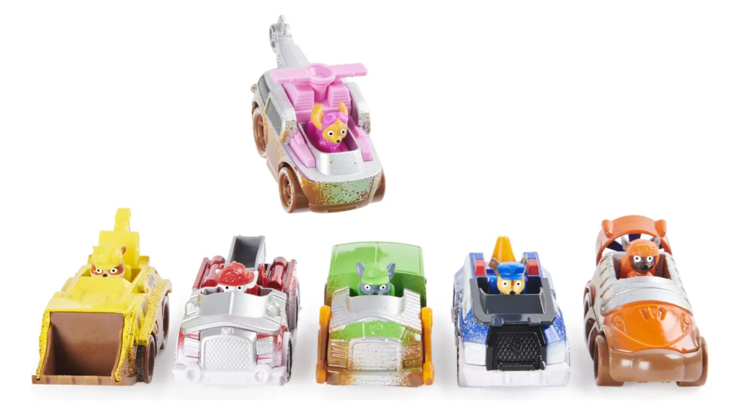 PAW PATROL SET 6 AUTOS METALICOS TODO TERRENO-5