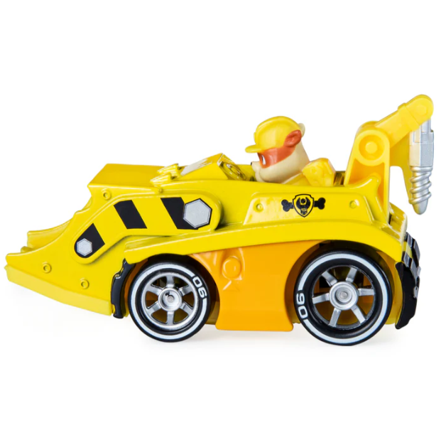 PAW PATROL VEHICULO METALICO RUBBLE TRUE METAL -2