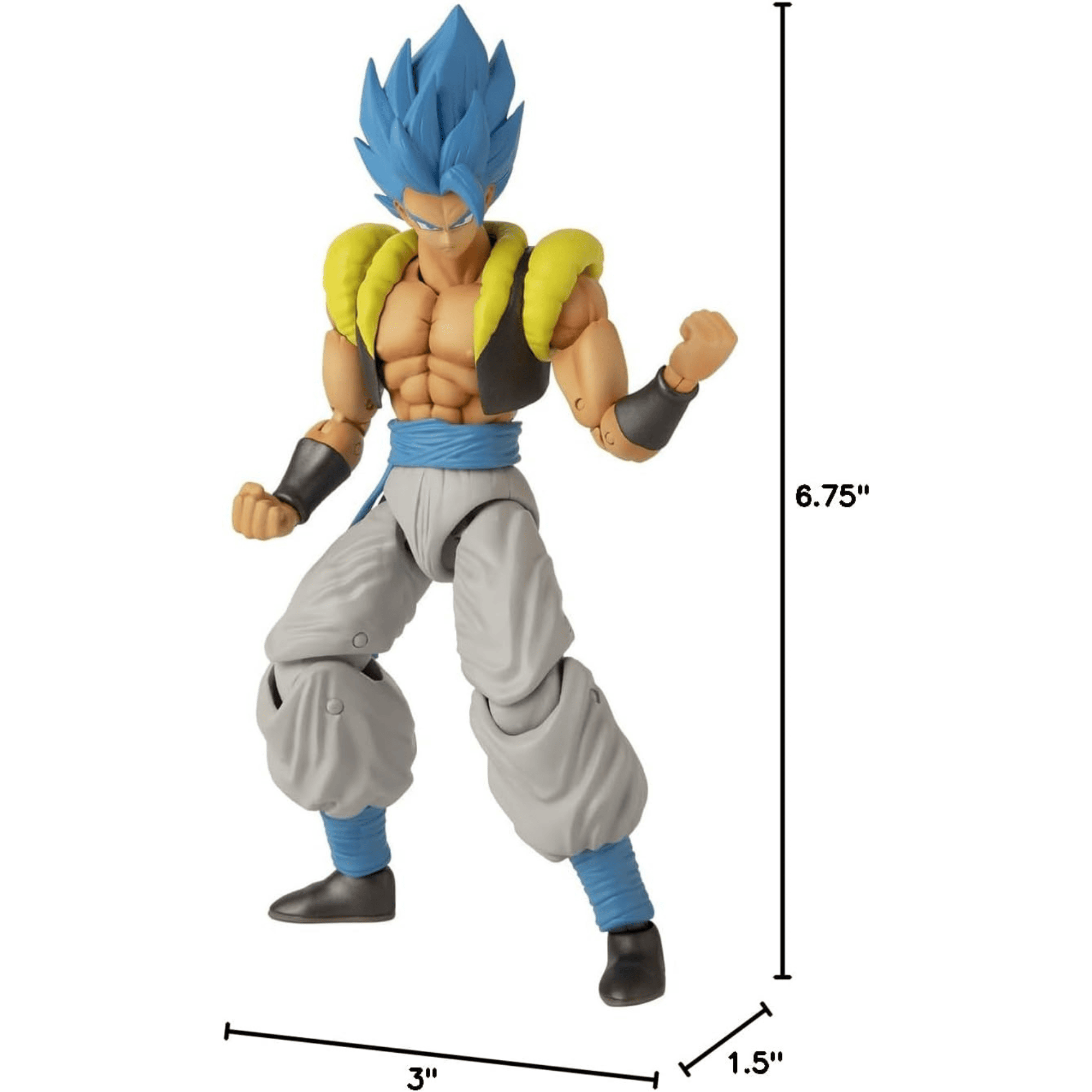 Super Saiyan Blue Gogeta Figura 17 Cm Dragon Stars-6