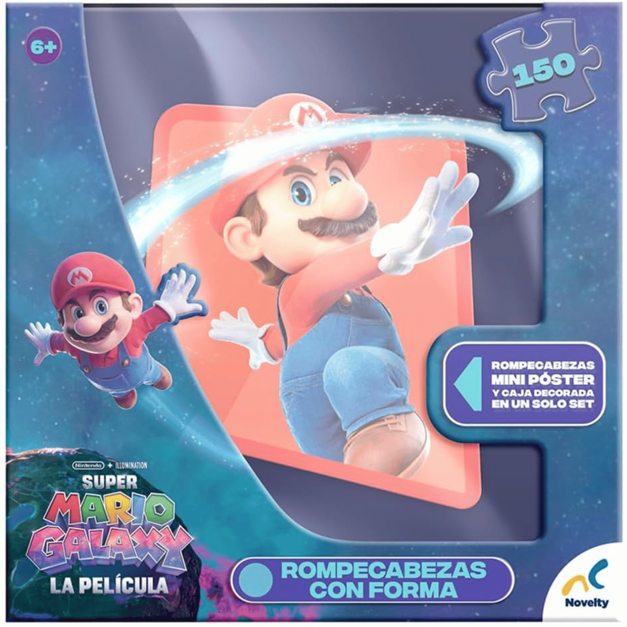 Rompecabezas En Forma De Cubo Super Mario Galaxy -2