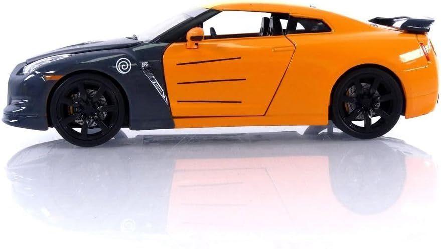 NARUTO FIGURA NARUTO CON VEHICULO NISSAN GT-R (R35)-3