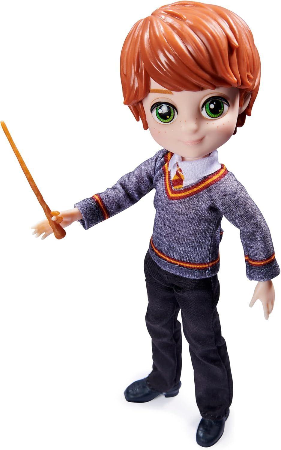 HARRY POTTER FIGURA RON WEASLEY CON VARITA . FIGURA 20 CMS.-3