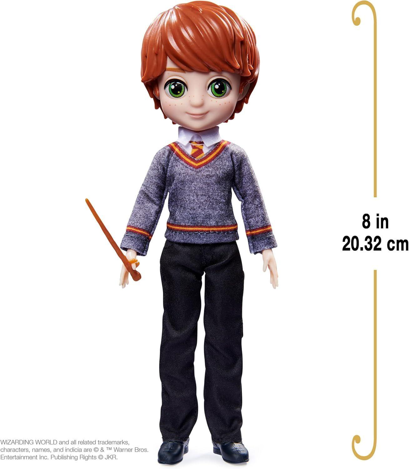 HARRY POTTER FIGURA RON WEASLEY CON VARITA . FIGURA 20 CMS.-4