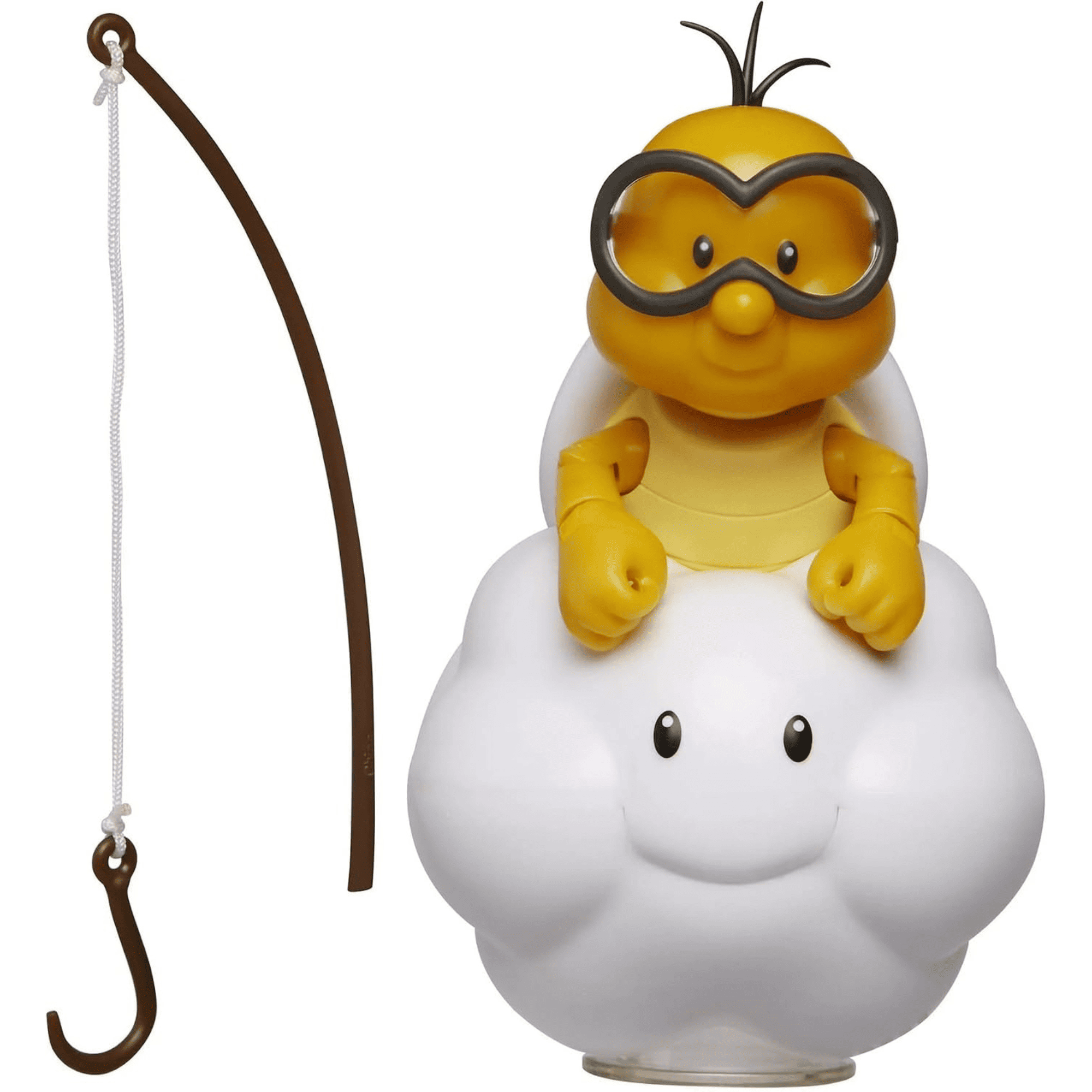 Super Mario Figura Lakitu 10 Cm Con Accesorio -0