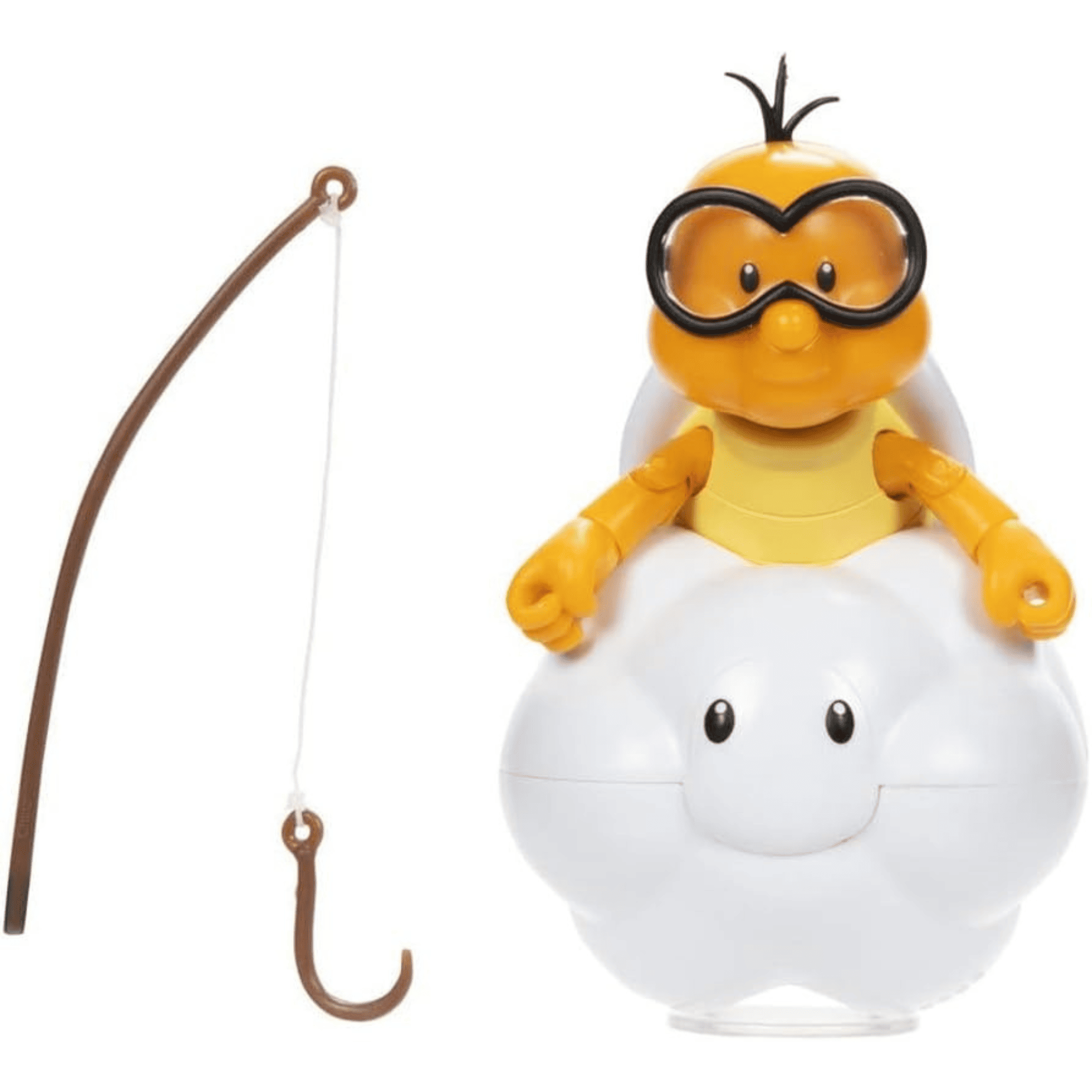 Super Mario Figura Lakitu 10 Cm Con Accesorio -2