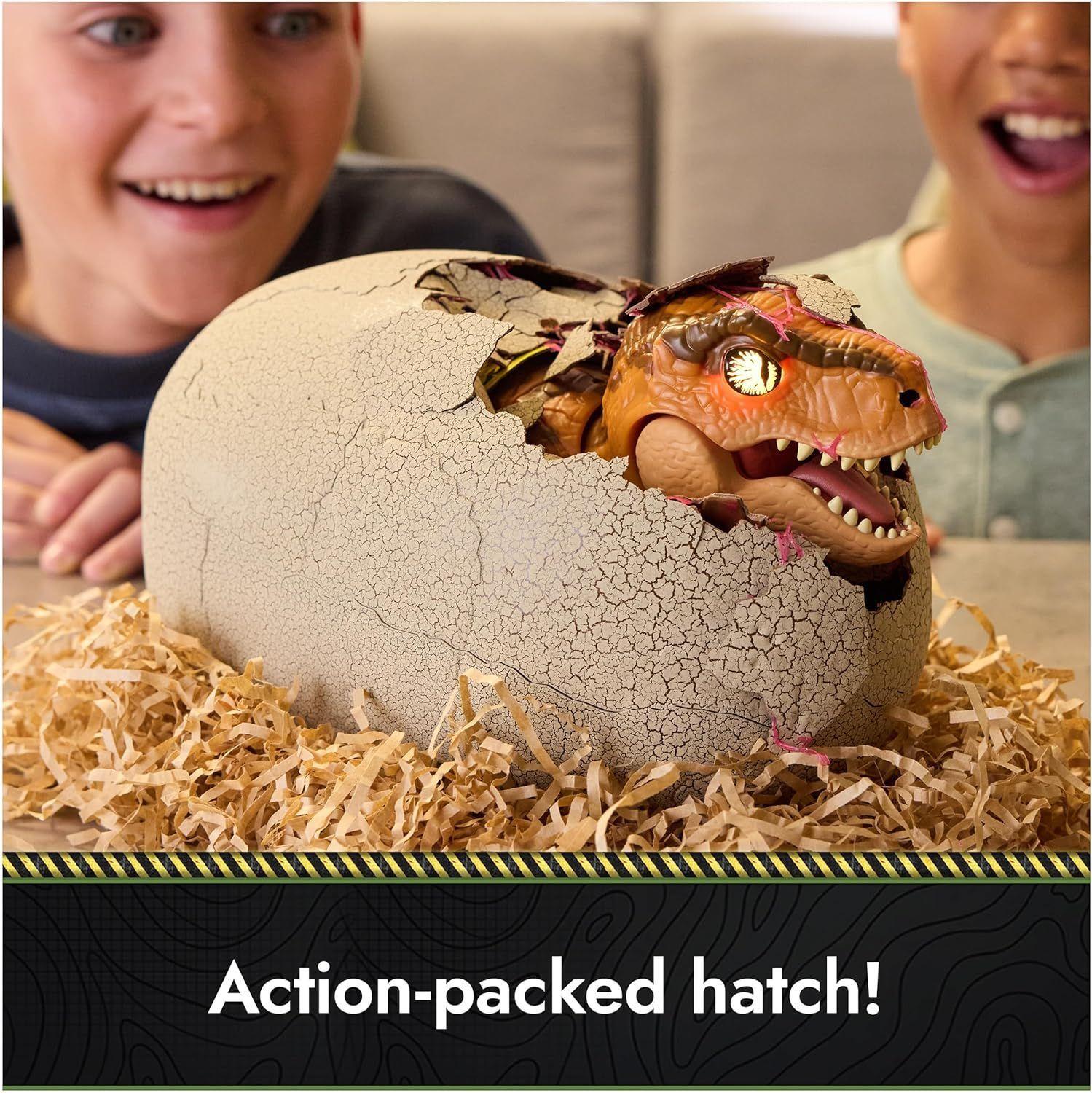 T.REX PRIMAL HATCH DINOSAURIO INTERACTIVO JURASSIC WORLD -4