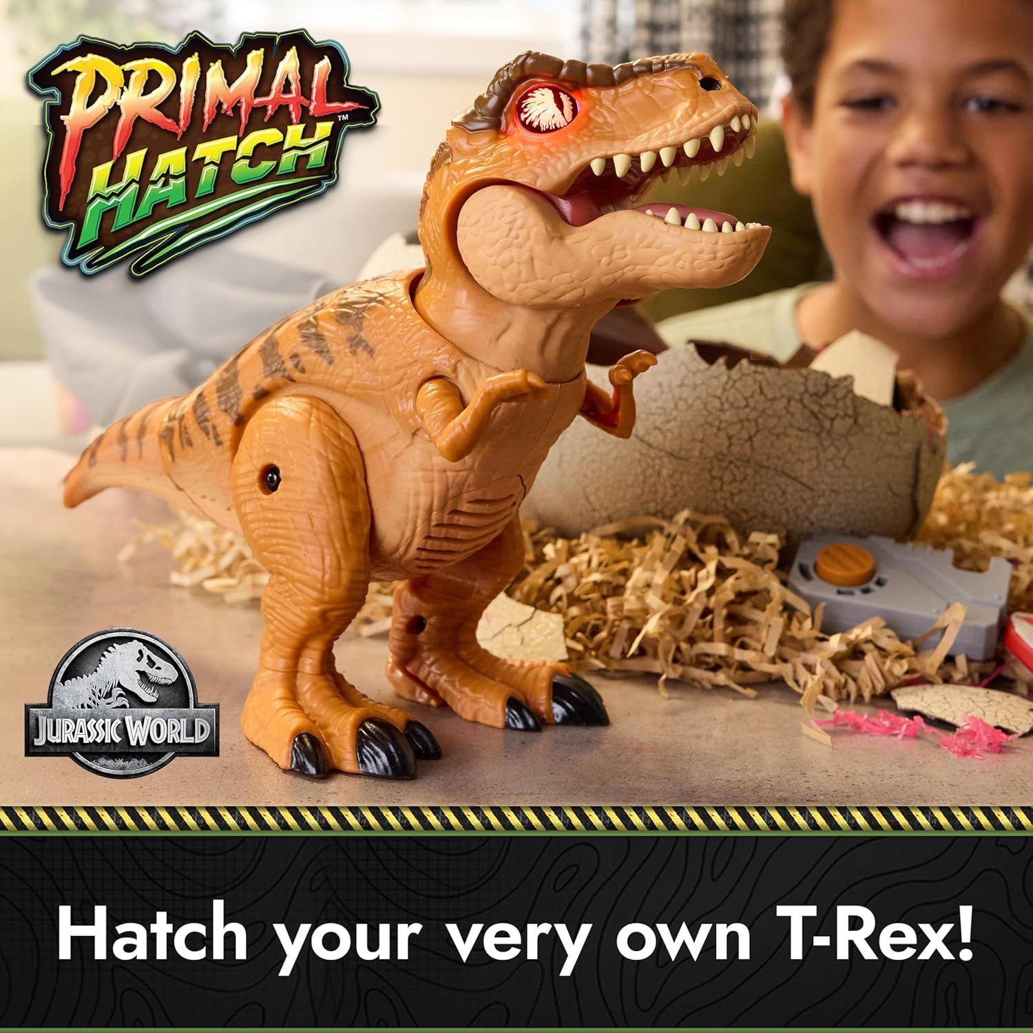 T.REX PRIMAL HATCH DINOSAURIO INTERACTIVO JURASSIC WORLD -5