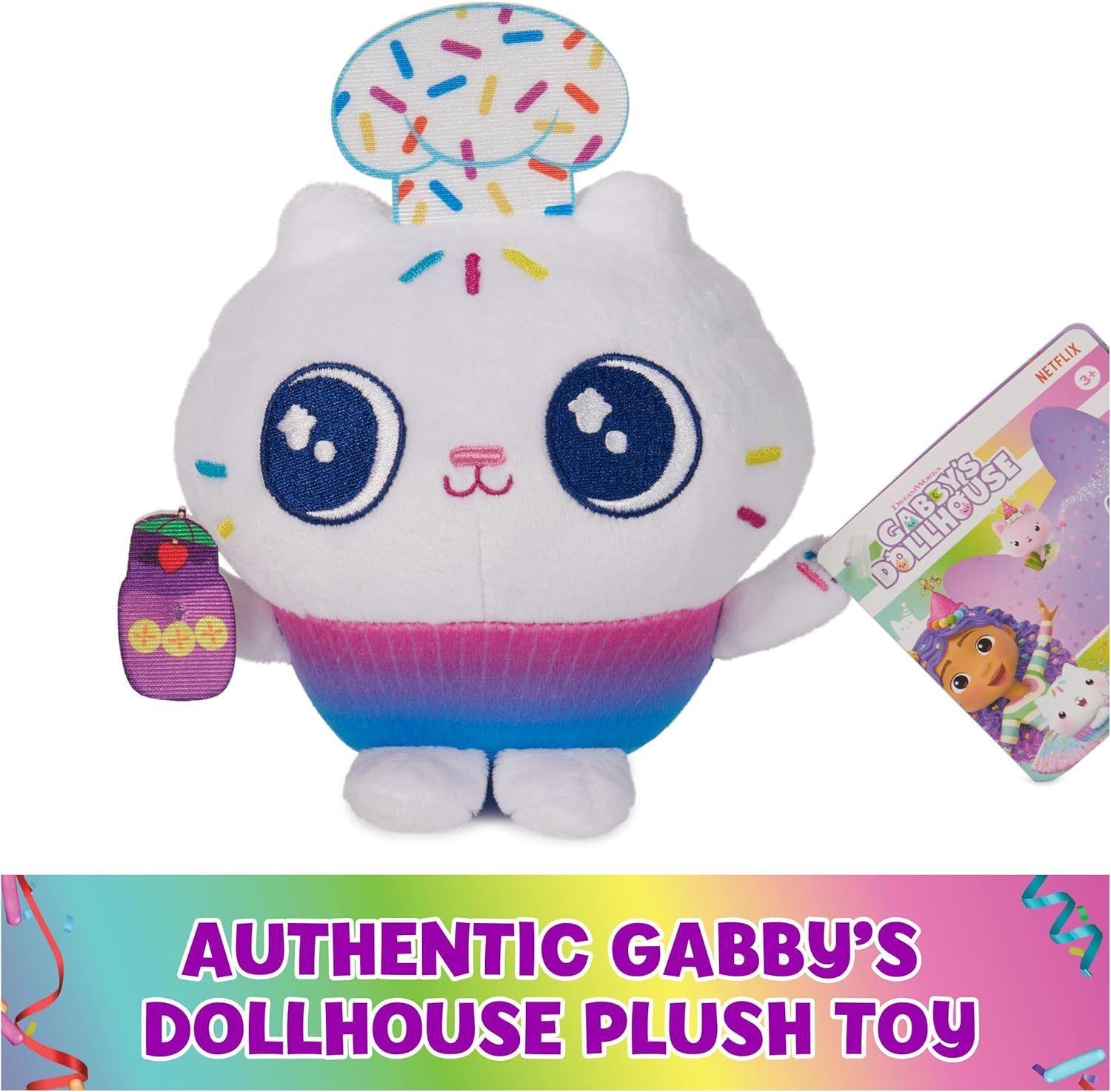 GABBY'S DOLLHOUSE PELUCHE PURR-IFFIC CAKEY-CAT-2