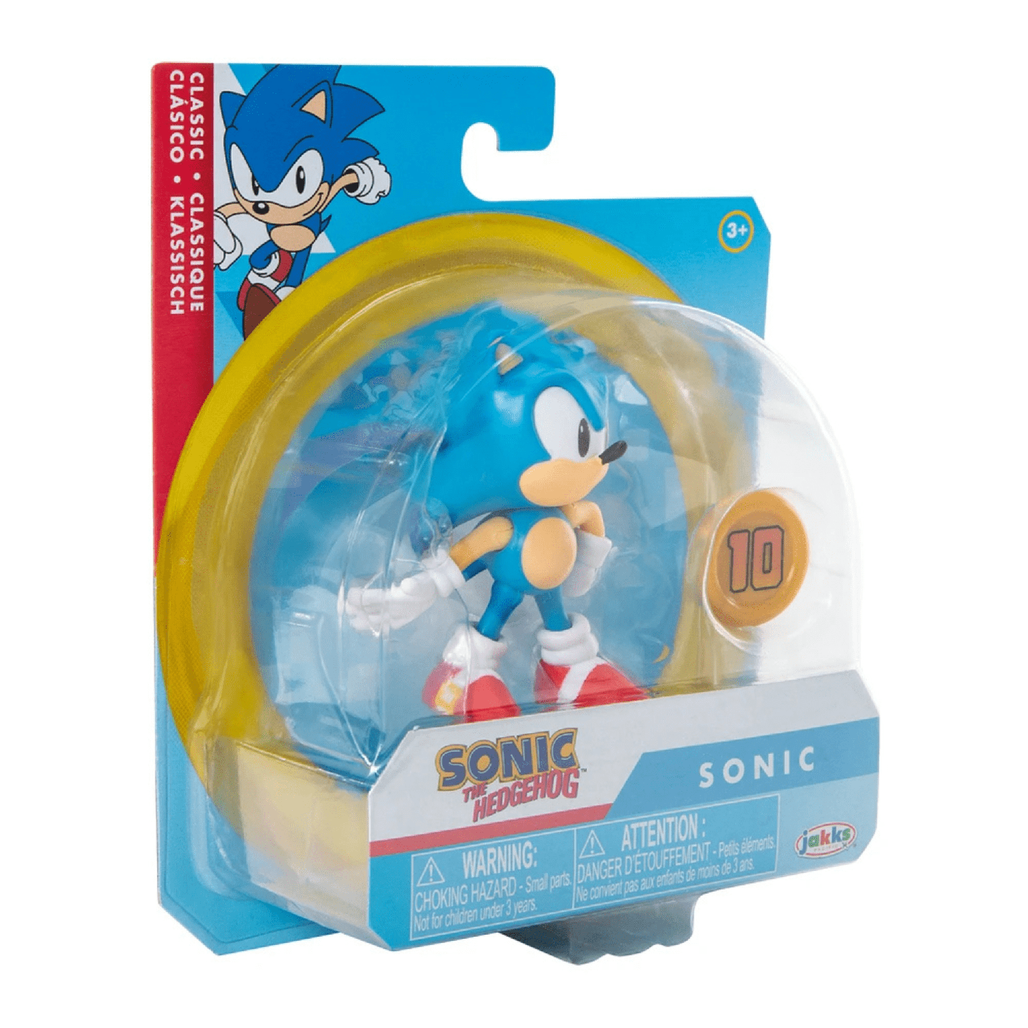 Sonic Figura 6 Cm. Con Accesorio - Sonic Clasico-4
