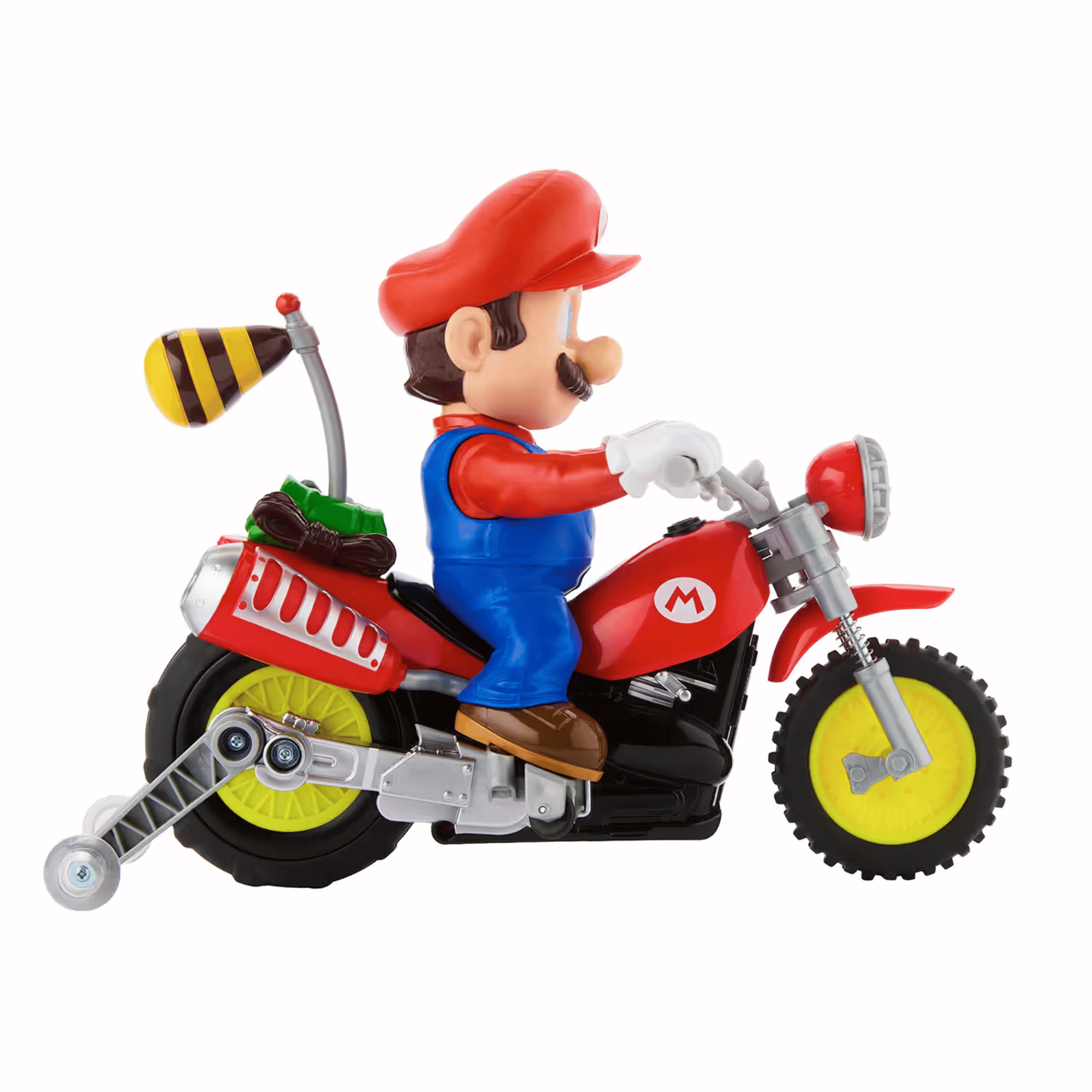 Hot Wheels Super Mario Movie Mario Con Moto Teledirigida-3