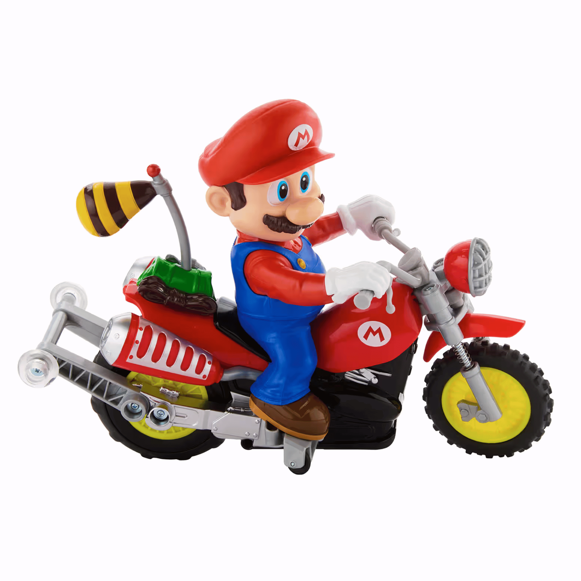 Hot Wheels Super Mario Movie Mario Con Moto Teledirigida-4