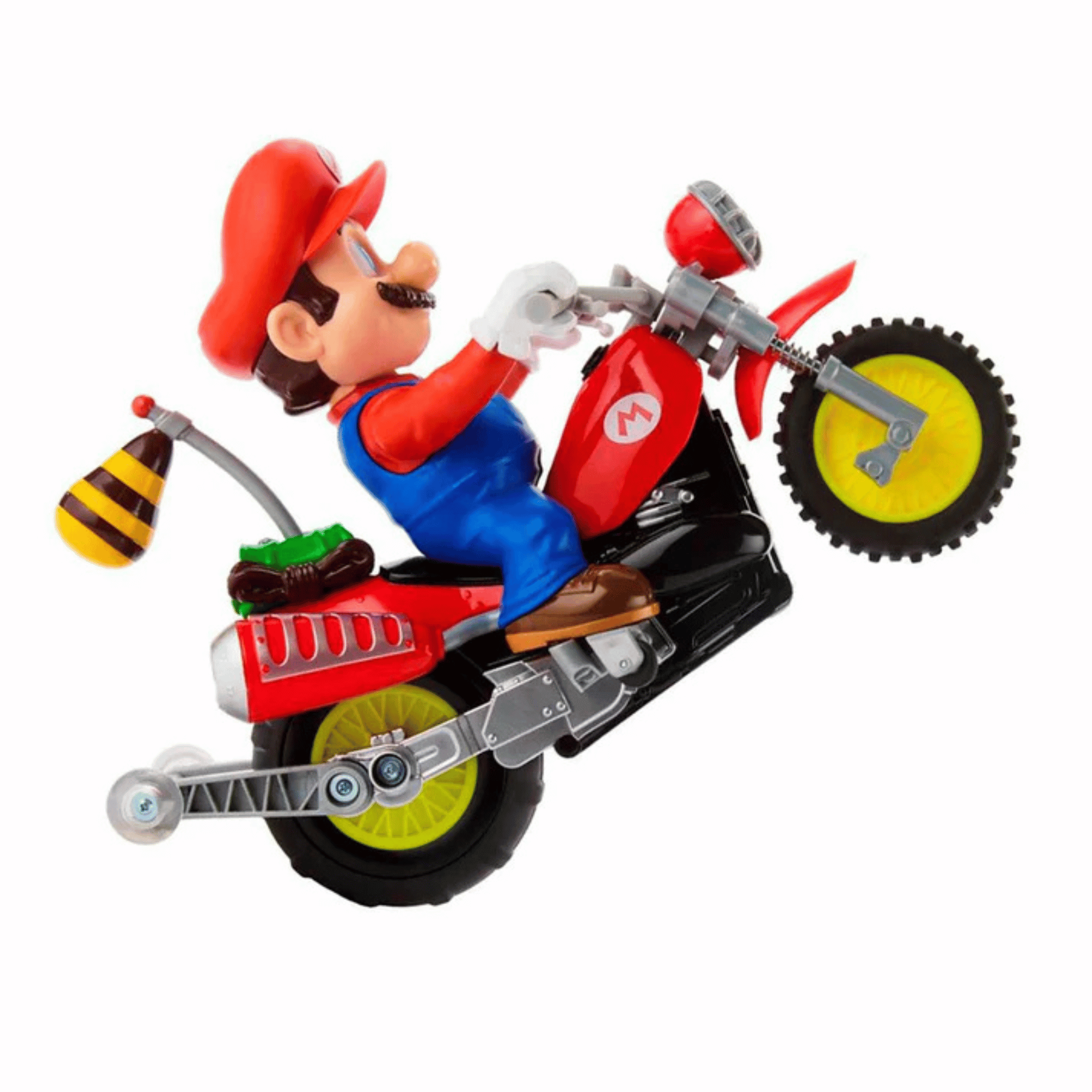 Hot Wheels Super Mario Movie Mario Con Moto Teledirigida-5