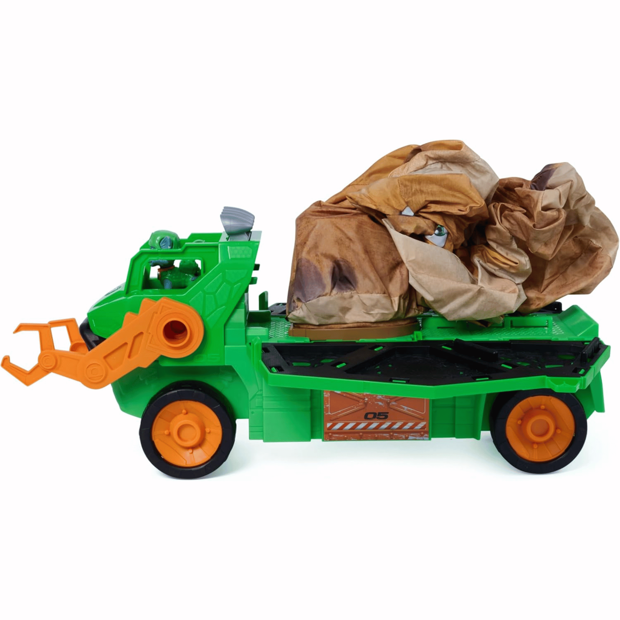 Paw Patrol La Pelicula Vehiculo Megasaurus Dino Con Figura Inflable -3