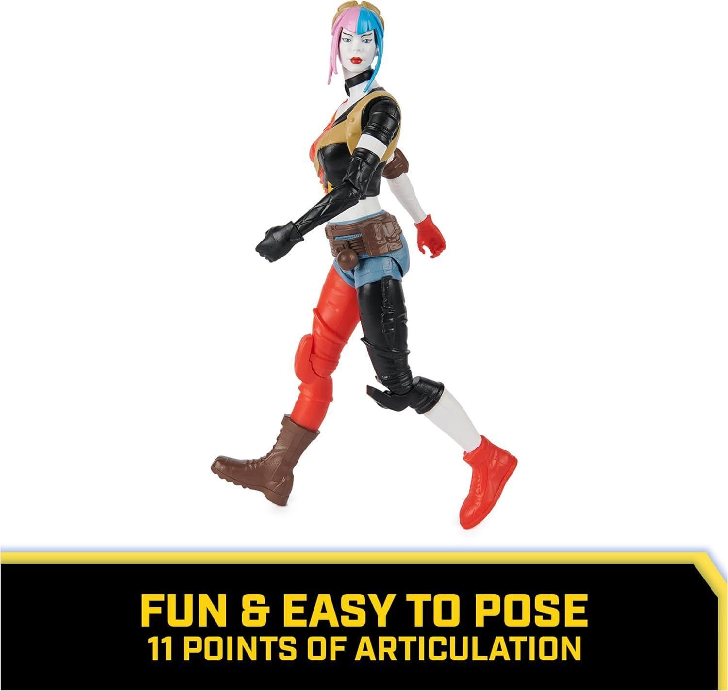 FIGURA DE ACCION HARLEY QUINN 30 CMS BATMAN -5