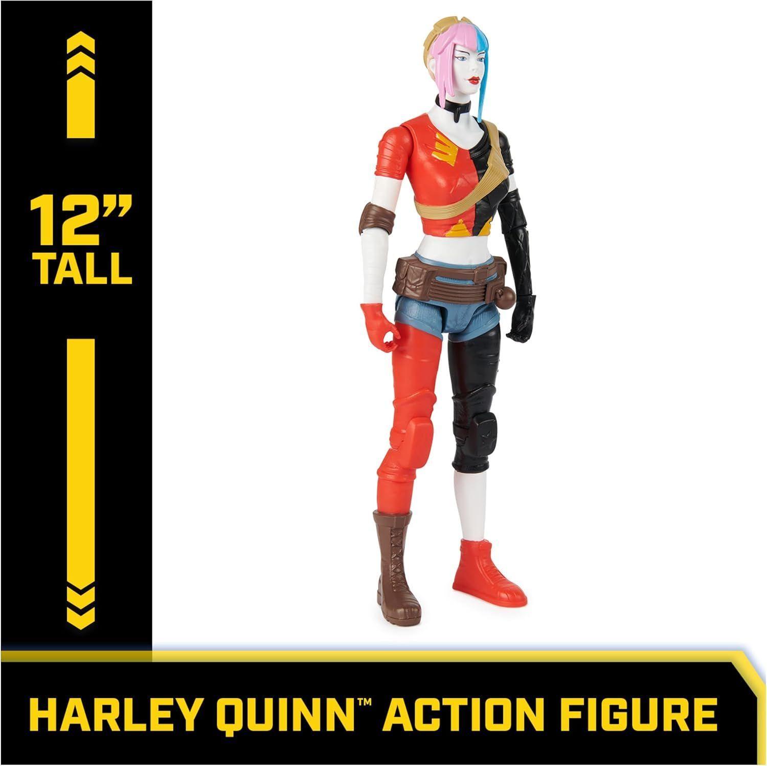 FIGURA DE ACCION HARLEY QUINN 30 CMS BATMAN -6