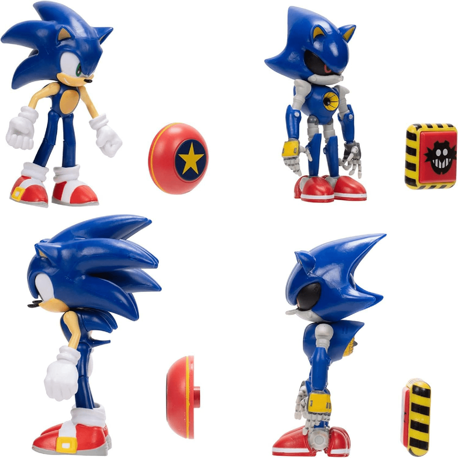 Sonic Pack 2 Figuras 10 Cm. Sonic Y Metal Sonic-4