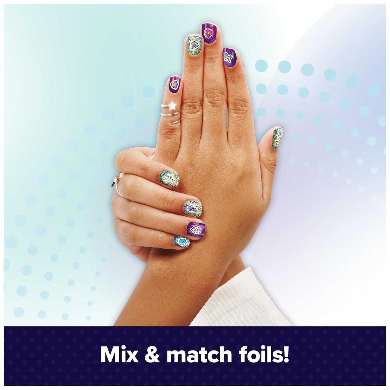 KIT DE UÑAS ALUMINIO 5 MANICURAS GO GLAM COOL MAKER MIX & MANI -3