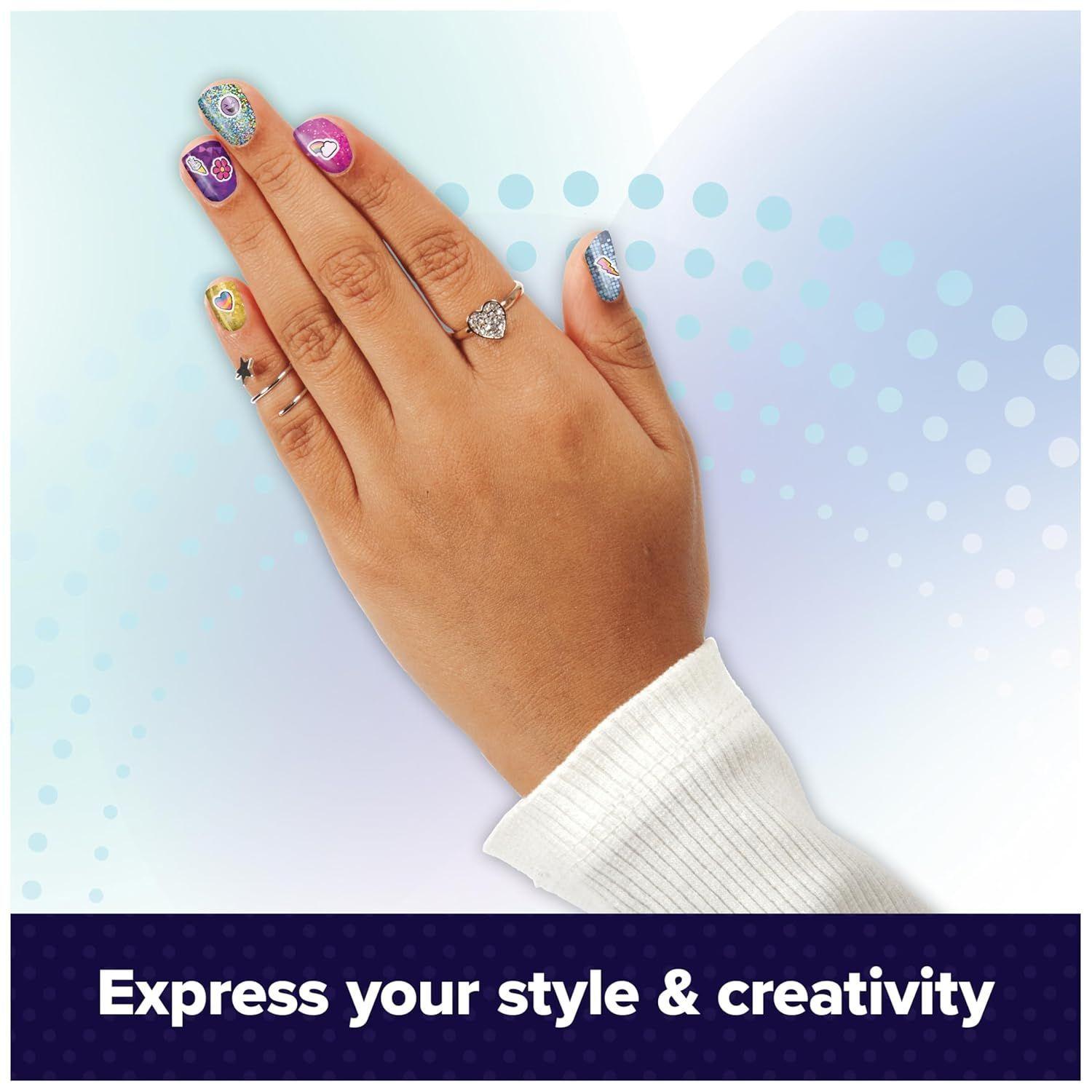 KIT DE UÑAS ALUMINIO 5 MANICURAS GO GLAM COOL MAKER MIX & MANI -4