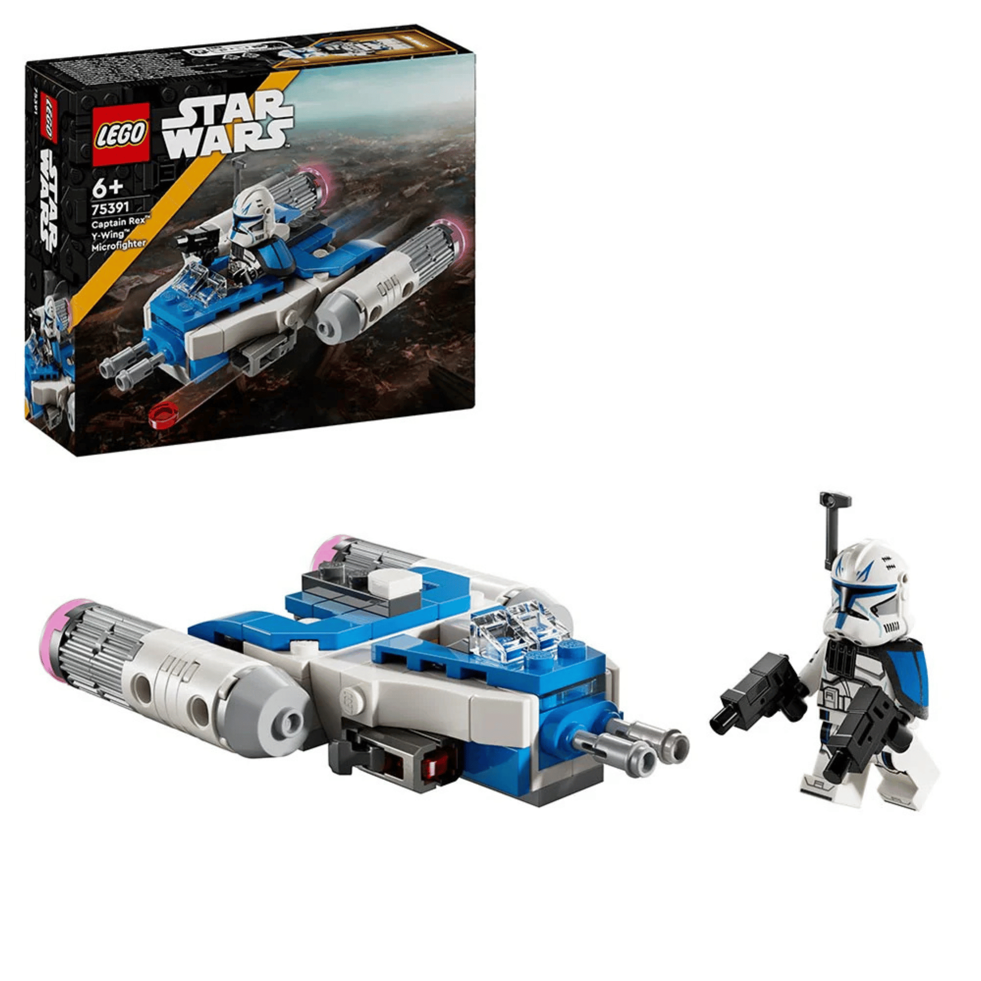Lego Star Wars Microfighter: Ala-Y del Capitán Rex-0