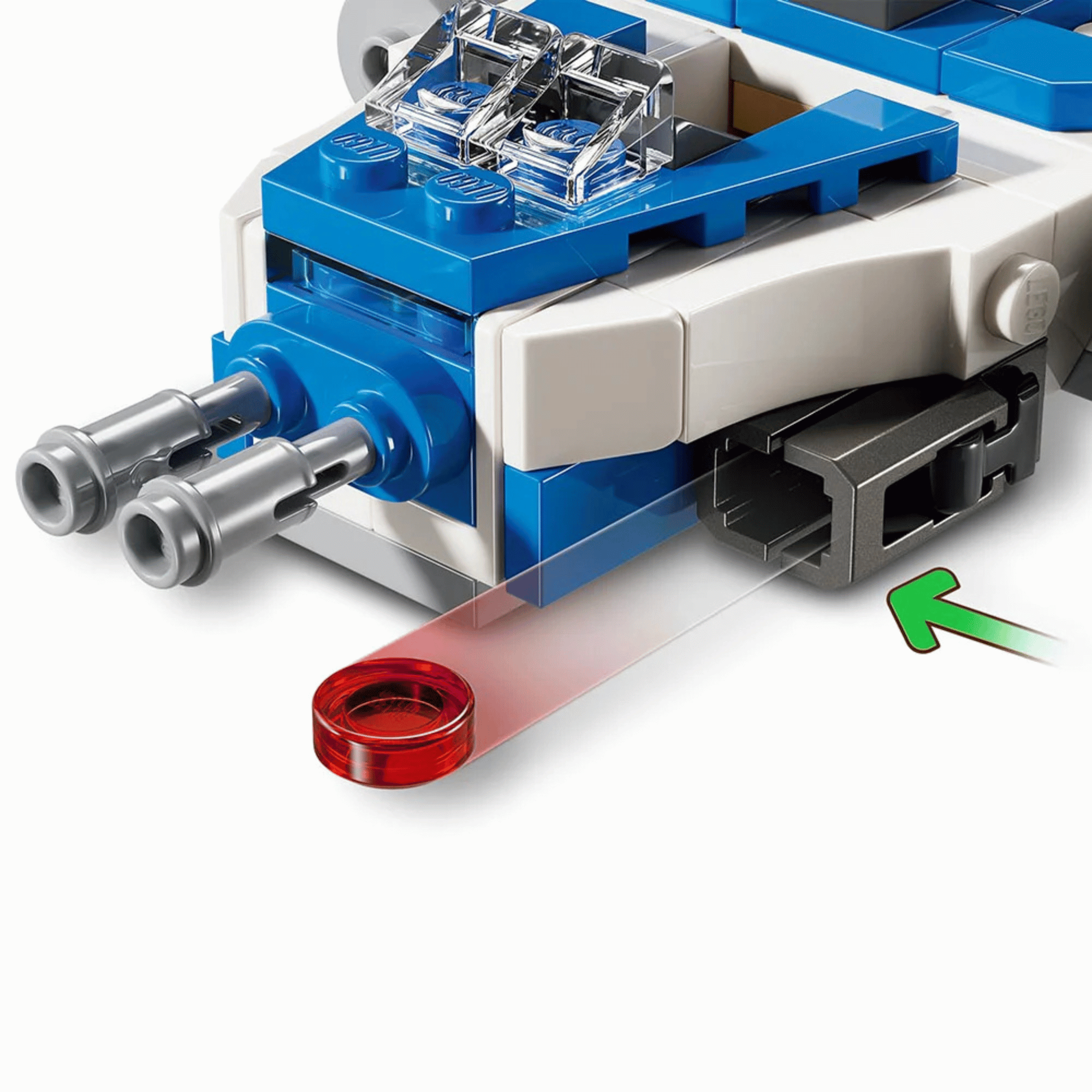 Lego Star Wars Microfighter: Ala-Y del Capitán Rex-4
