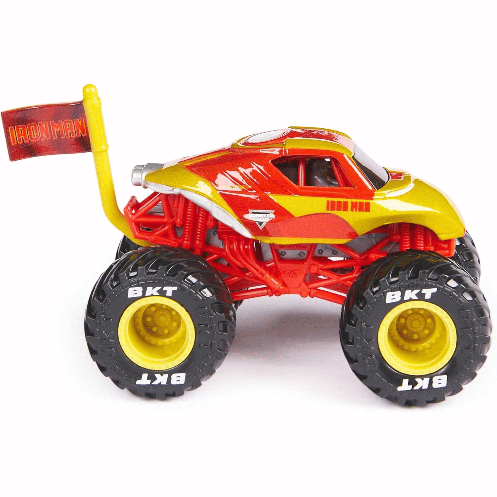 Monster Jam Marvel Vehiculo Escala 164 Iron Man-3