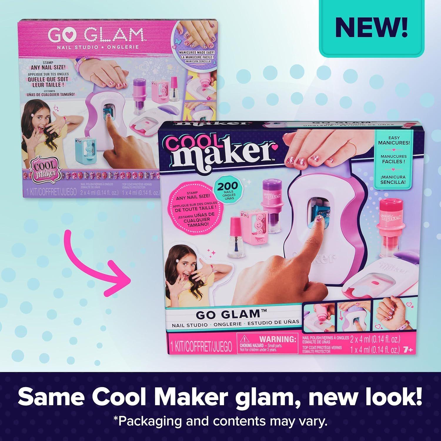SET ESTUDIO DE UÑAS GO GLAM COOL MAKER -2