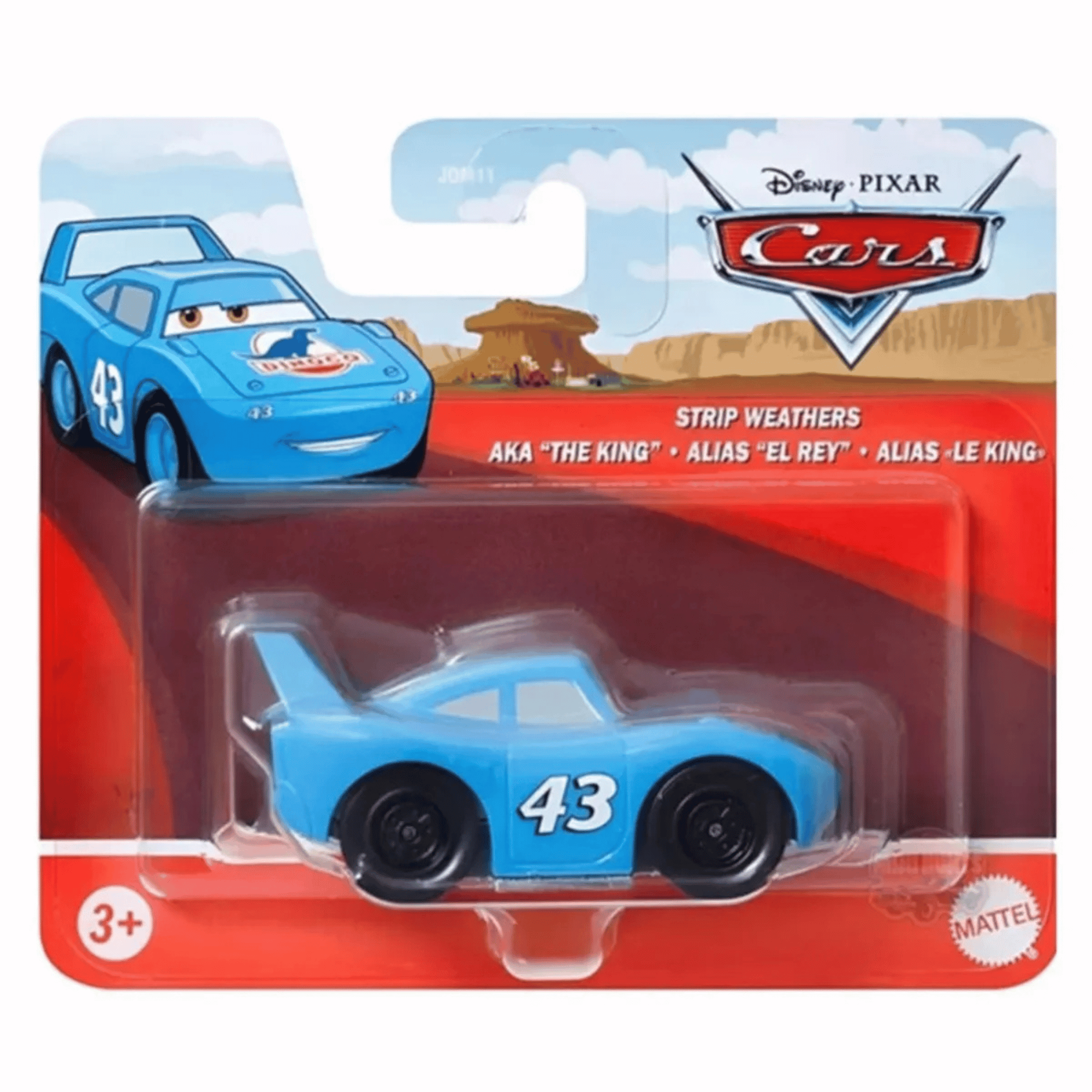 Cars Mini Vehiculo Metalico Alias "El Rey"-0