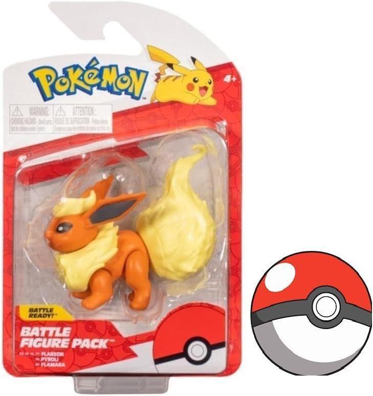 POKEMON FIGURA SELECT BATALLA FLAREON ARTICULADA-3