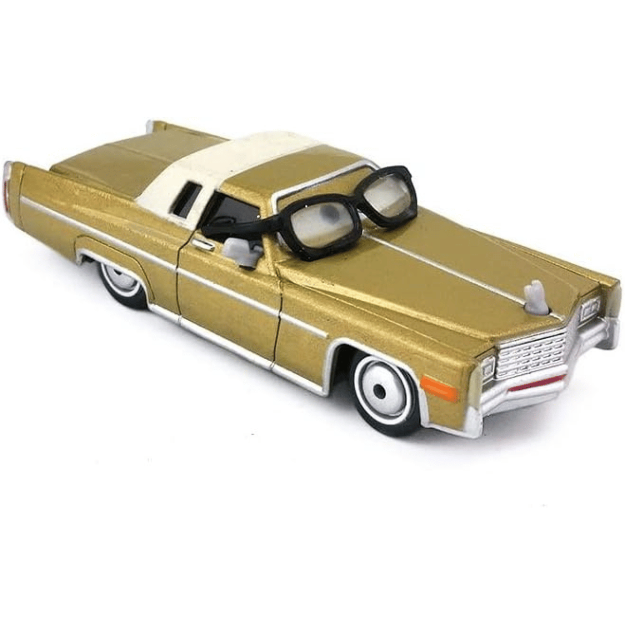 Cars Vehiculo Metalico Mel Dorado-3