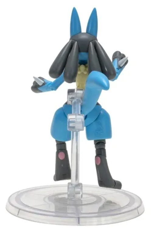 POKEMON FIGURA SELECT BATALLA LUCARIO ARTICULADO 16 CMS. -5