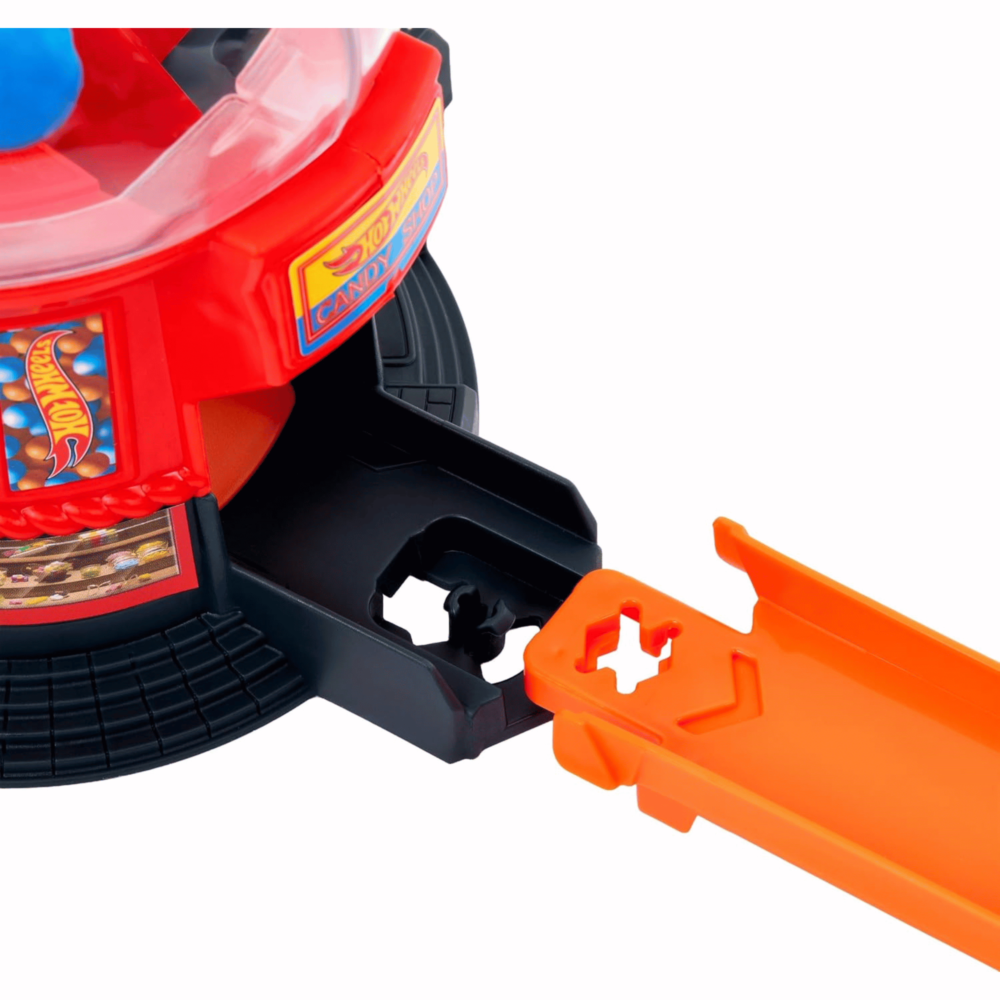 Hot Wheels City Pista Tienda De Dulces Del Centro De La Ciudad-2
