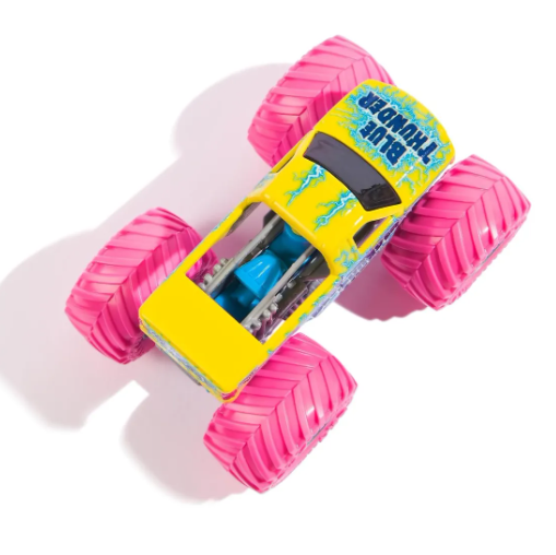 MONSTER JAM VEHICULO METALICO BLUE THUNDER  ESCALA 1:64 / SERIE 40-5