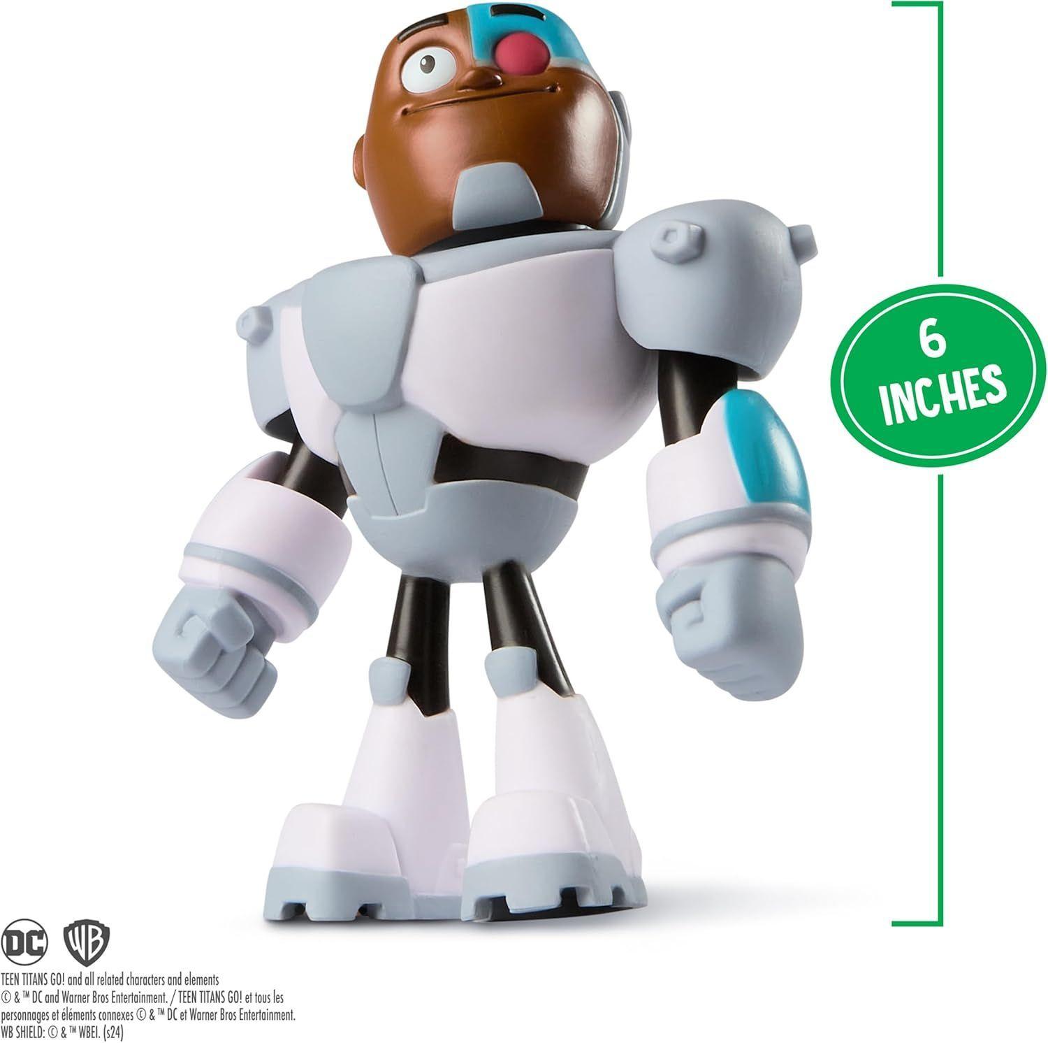 TEEN TITANS GO! FIGURA DE ACCION TWISTY TITANS CYBORG-3