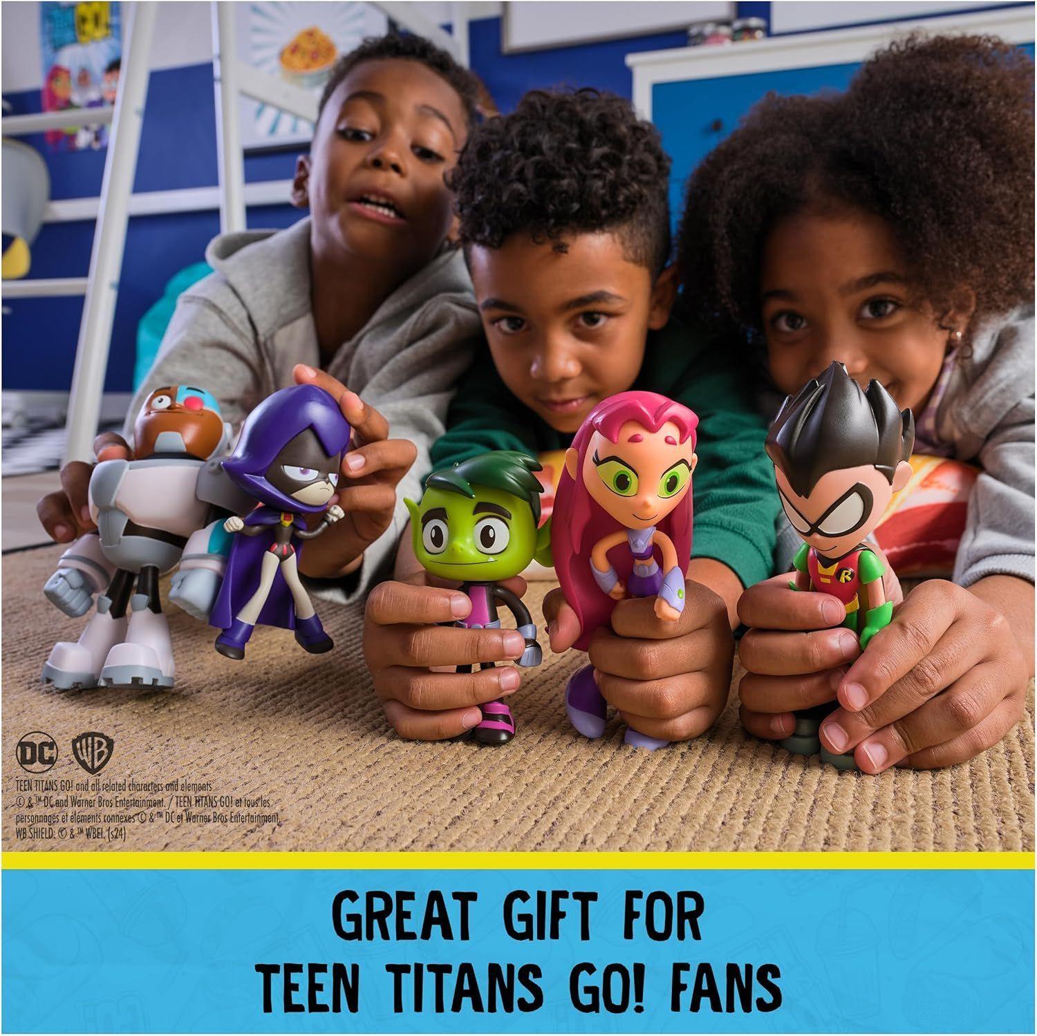 TEEN TITANS GO! FIGURA DE ACCION TWISTY TITANS CYBORG-6