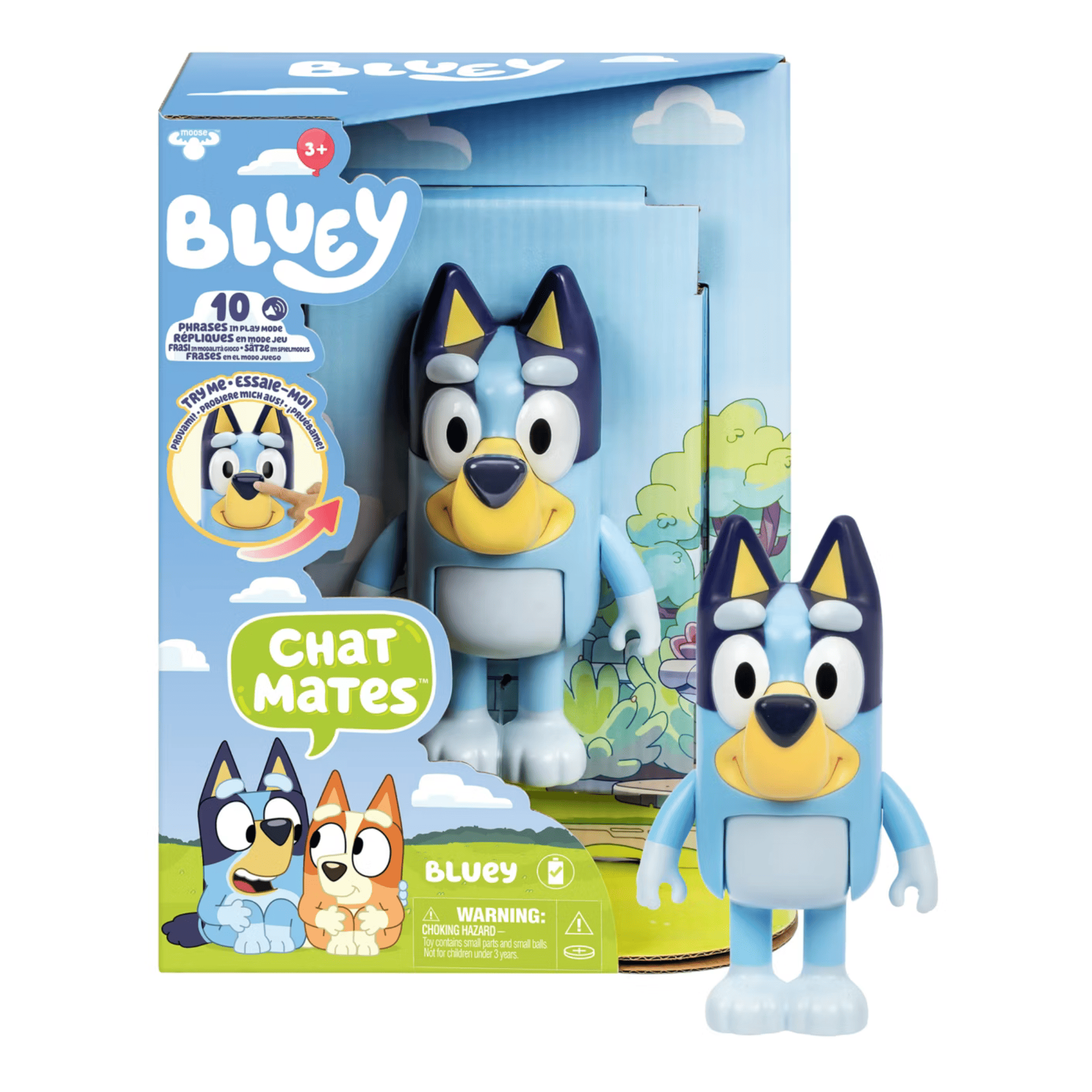 Figura Chat Mates Bluey Articulada-0