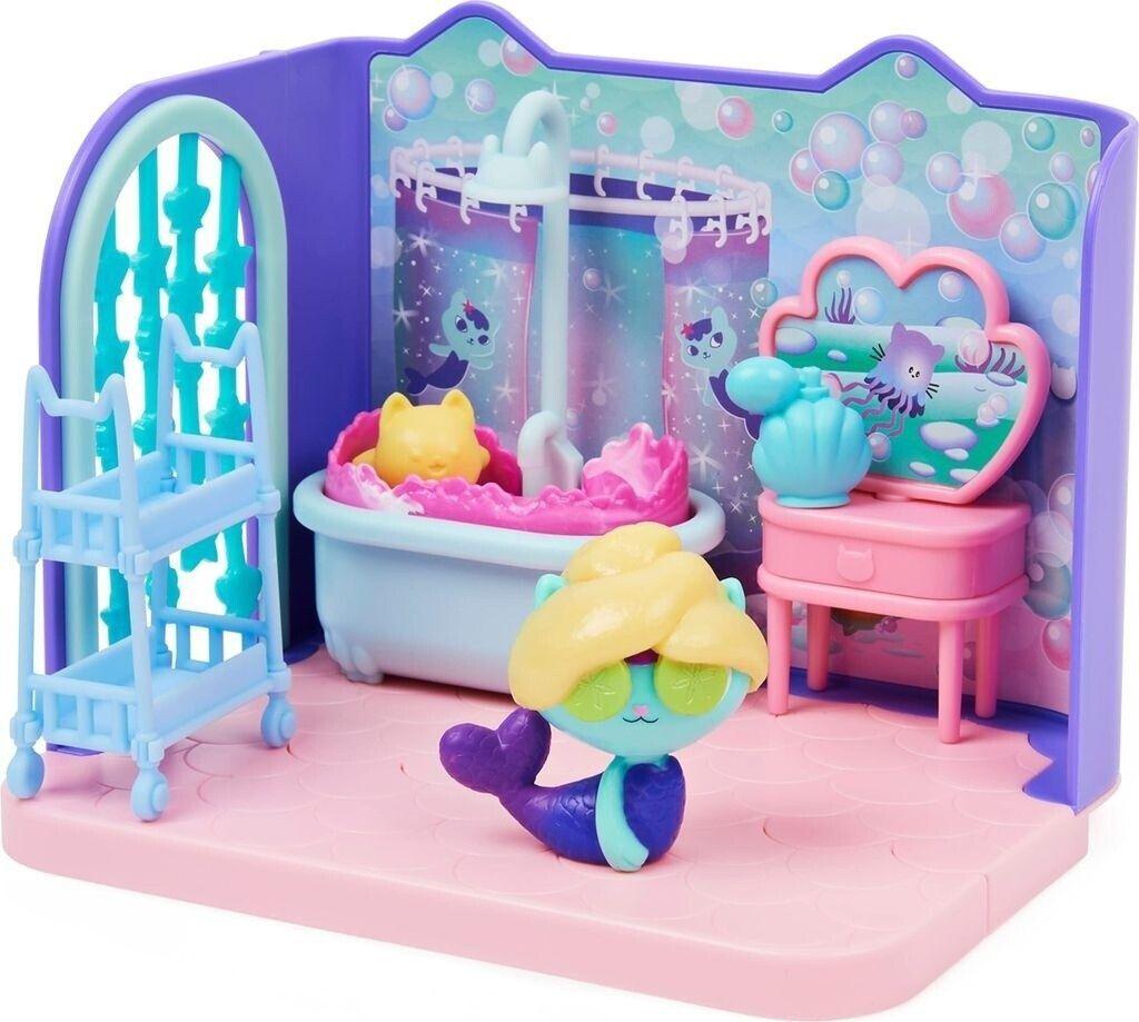 GABBY'S DOLLHOUSE SET  DE BAÑO CATNIP DELUXE ROOM SET-6