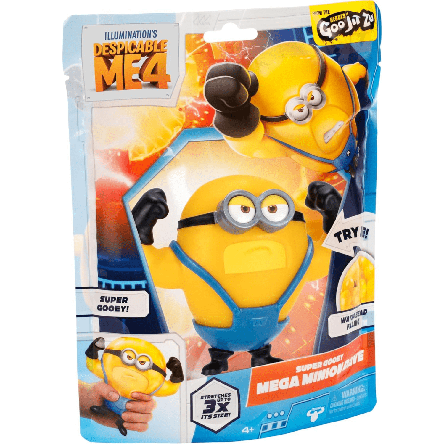 Mi Villano Favorito Figura Strech Mega Minion Dave-4