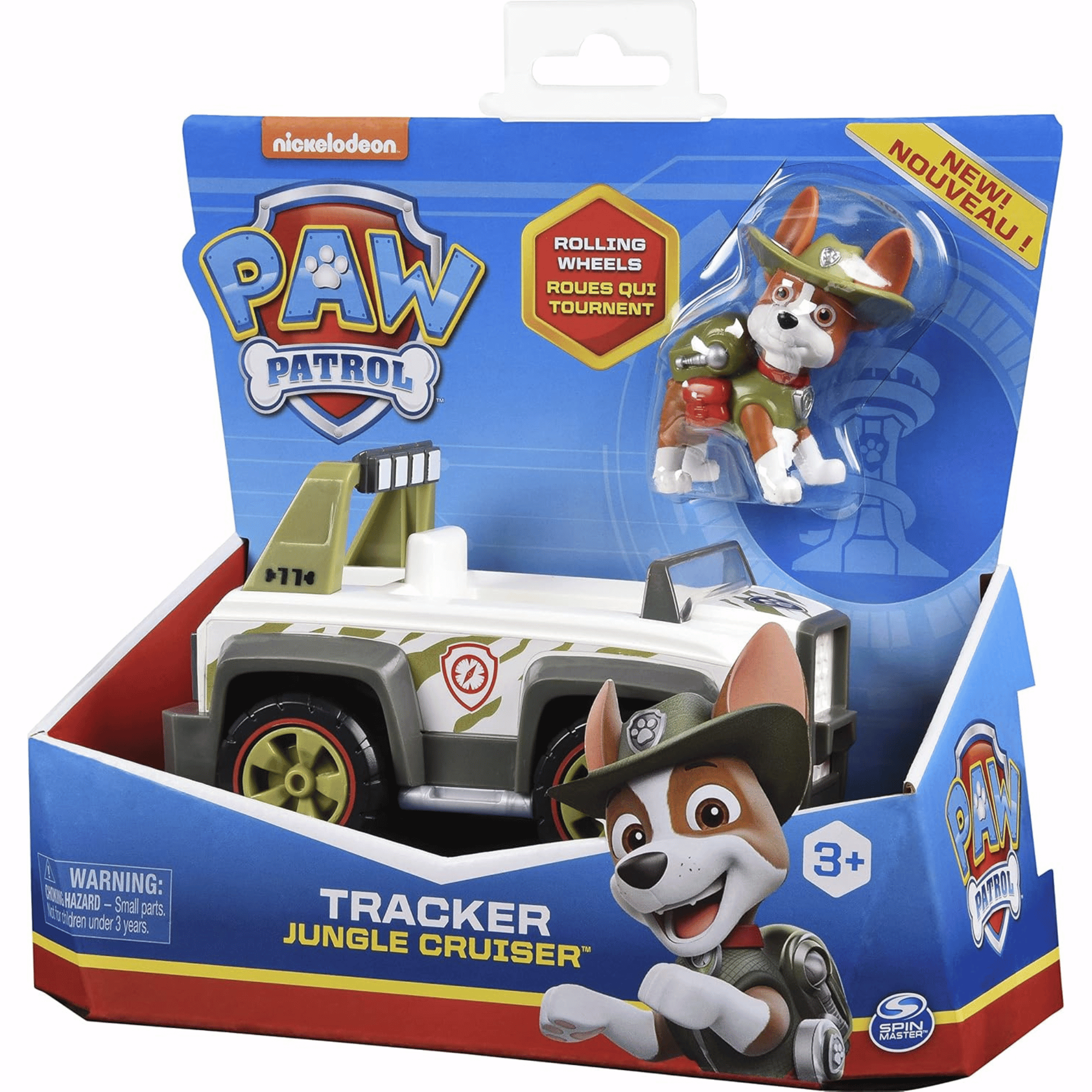 Vehiculo Basico Con Figura Tracker Jungle Cruiser-4