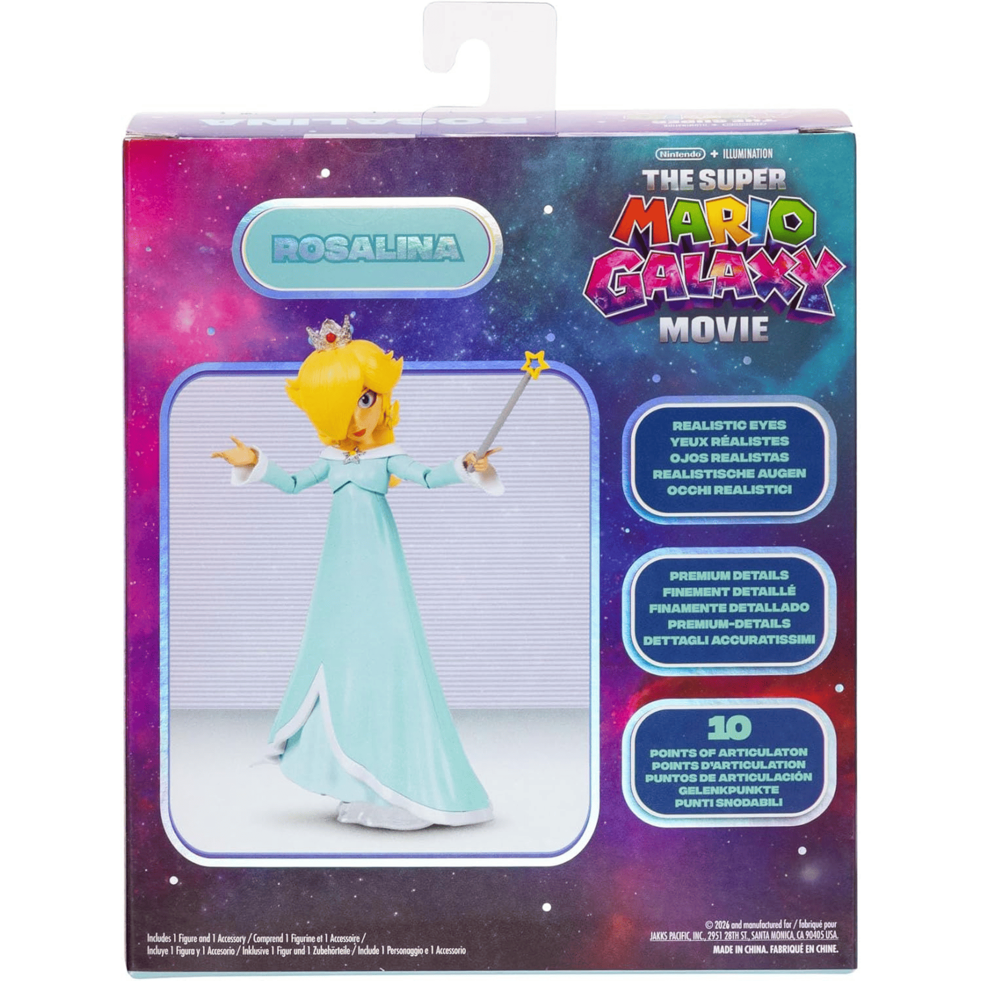Figura Super Mario Galaxy La Pelicula Rosalina-7