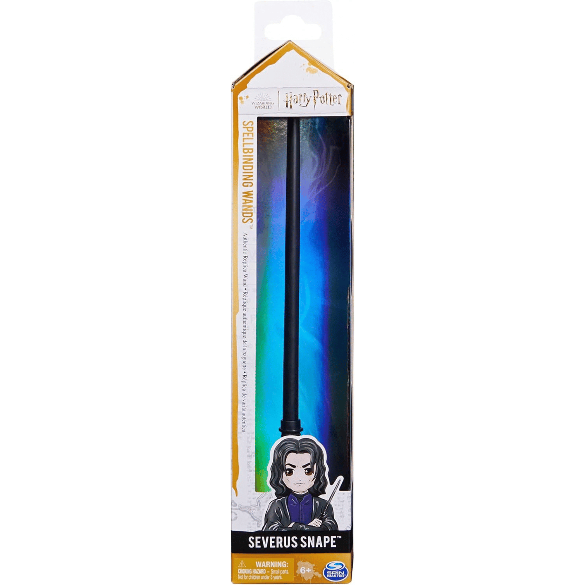 Harry Potter Varita Severus Snape Réplica 30 Cm Con Tarjeta Hechizo-6