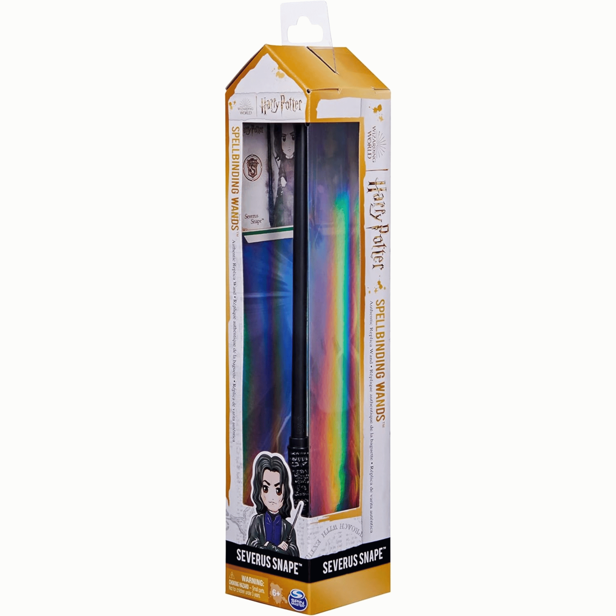 Harry Potter Varita Severus Snape Réplica 30 Cm Con Tarjeta Hechizo-7