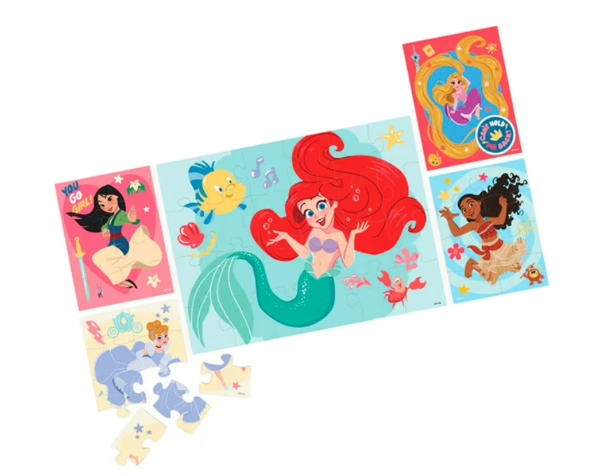 ROMPECABEZAS 5-1 PRINCESAS MADERA -2