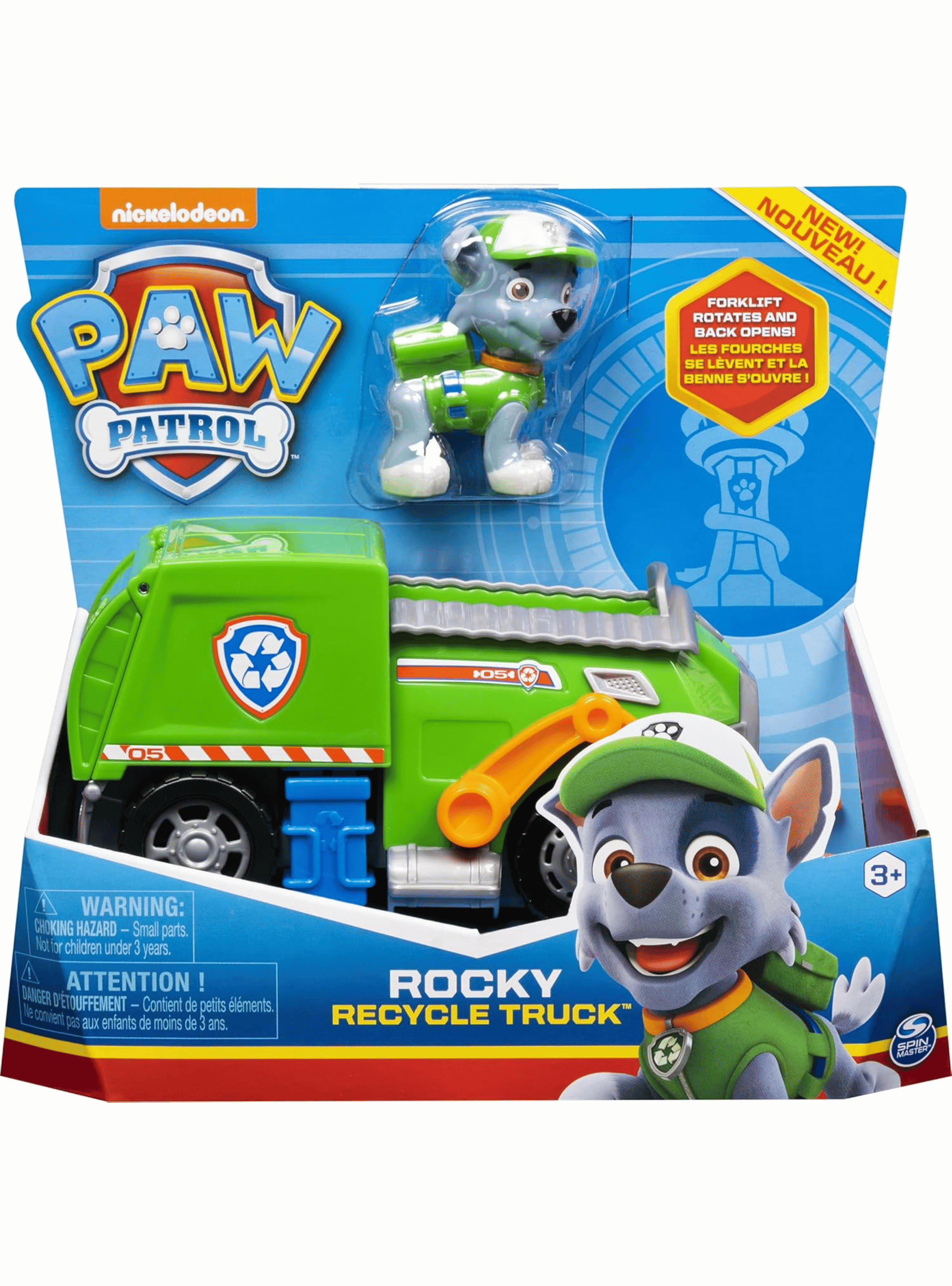 Paw Patrol Vehículo Mas Figura Rocky-5