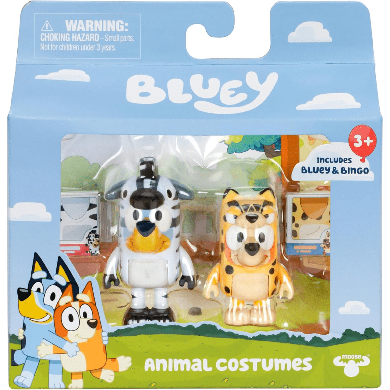 Bluey Pack 2 Figuras Disfraces De Animales-4