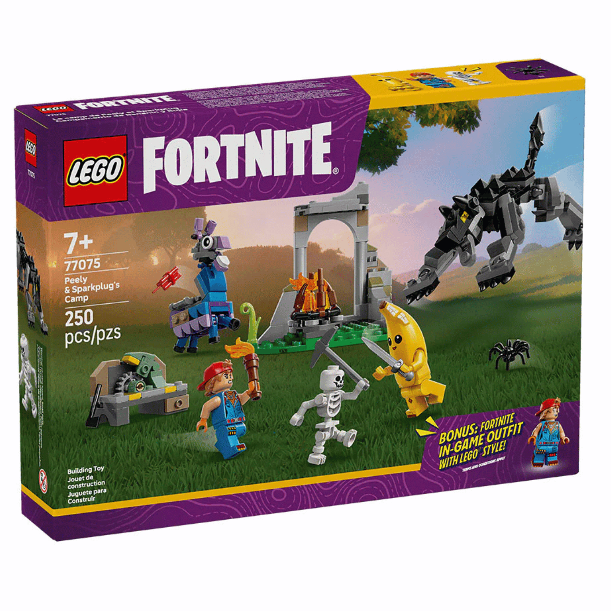 Lego Fortnite Campamento De Bananin Y Bujia -6