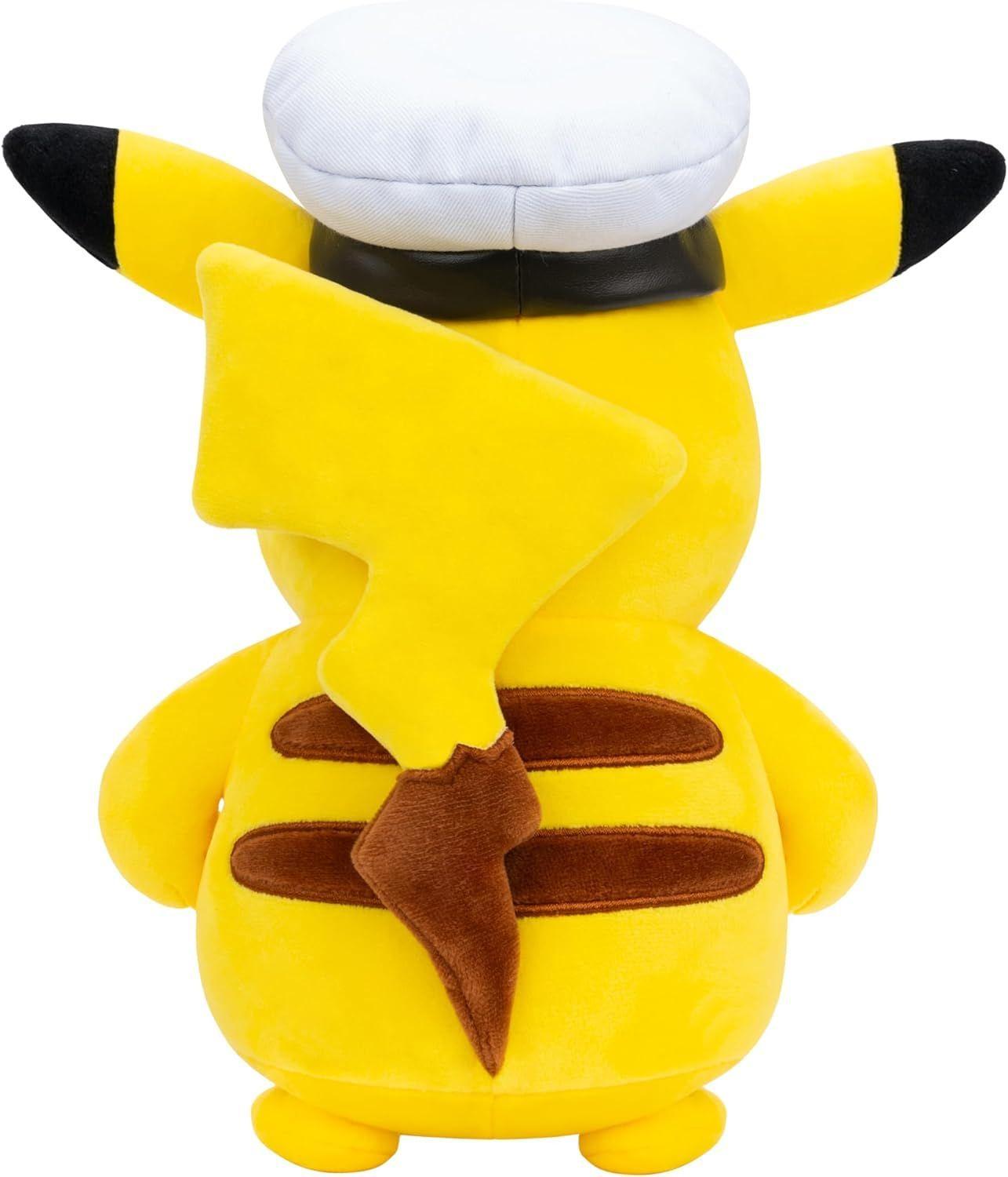 PELUCHE CAPITAN PIKACHU 20 CMS. C/SOMBRERO -2